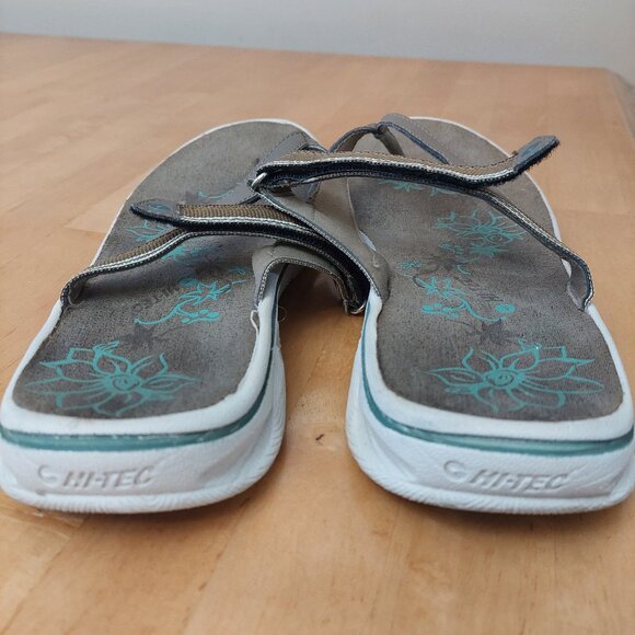 Hi Tec Women's Soul.Rider2 Bermuda Toe Post Slip on Sandals Size 10 - Picture 9 of 10